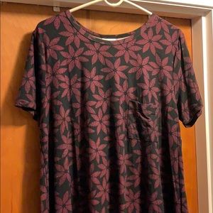 NWT Large black floral Carly